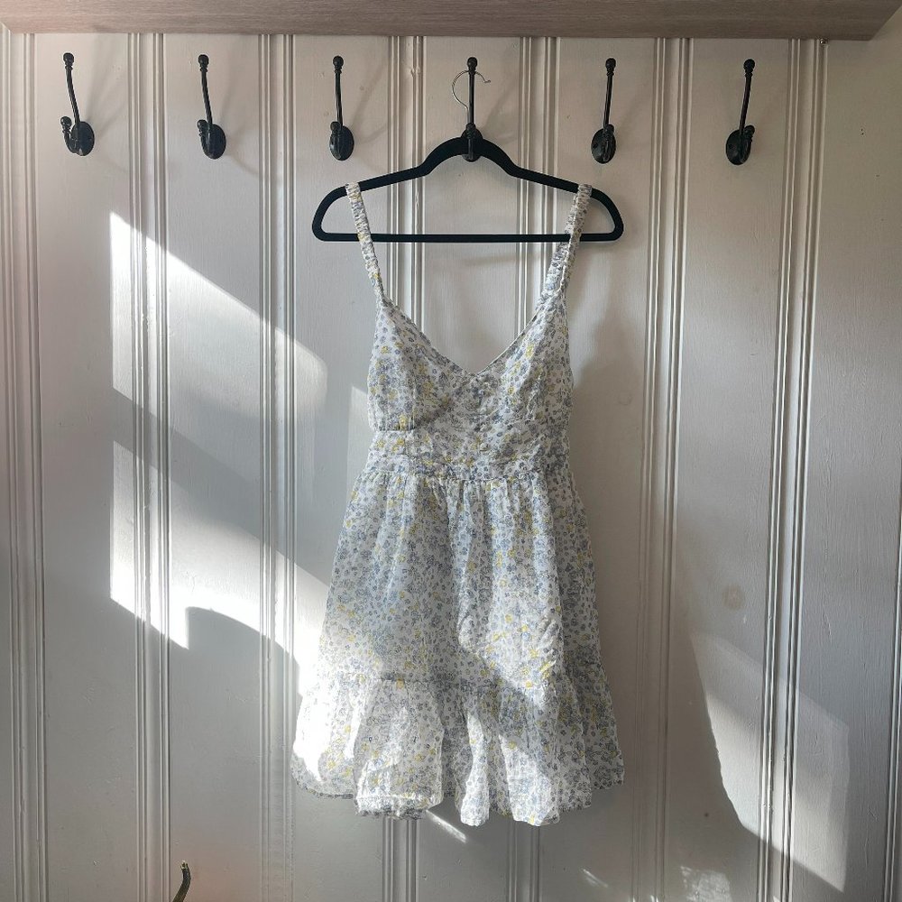 ASOS Design- Floral Cotton Skater Dress